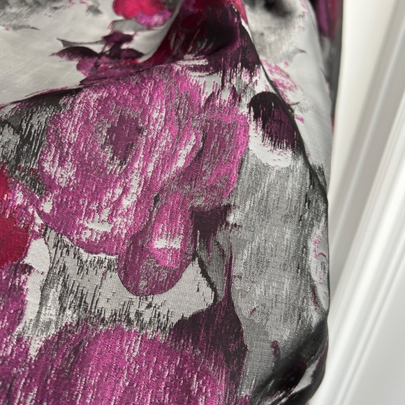 Metallic floral cocktail dress - Picture 3 of 5